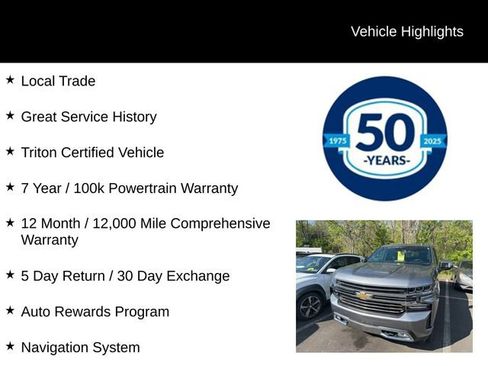 Used 2022 Chevrolet Silverado 1500 High Country AWD/4WD image 5
