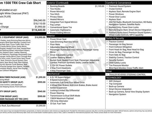 Used 2024 RAM 1500 TRX w/ TRX Level 2 Equipment Group image 25