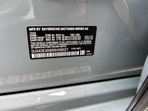 Used 2024 BMW X6 M60i AWD/4WD image 36