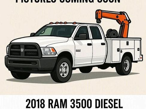 Used 2018 RAM 3500 Tradesman w/ Chrome Appearance Group AWD/4WD image 1