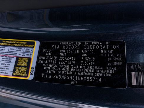 Used 2022 Kia Carnival SX image 42