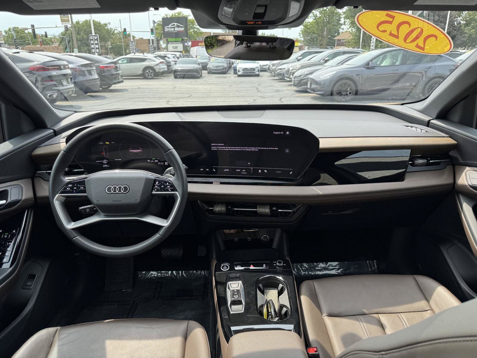 Used 2025 Audi Q6 e-tron Premium w/ Convenience Package RWD image 33