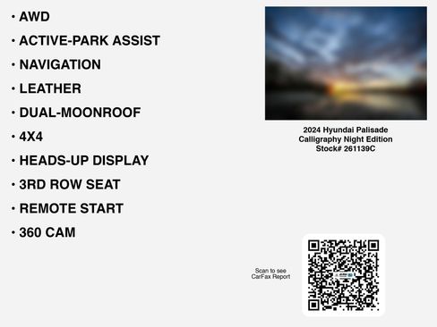 Used 2024 Hyundai Palisade Calligraphy AWD/4WD image 7