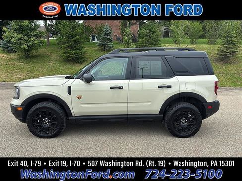Certified 2025 Ford Bronco Sport Badlands w/ Badlands Tech Package AWD/4WD image 1