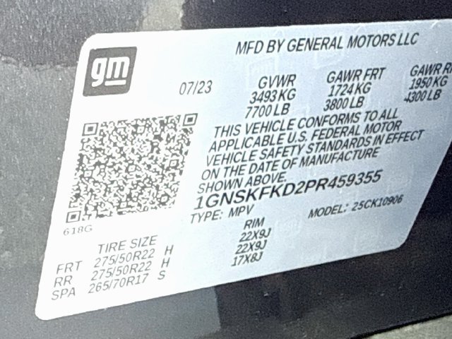 Used 2023 Chevrolet Suburban Premier AWD/4WD image 35