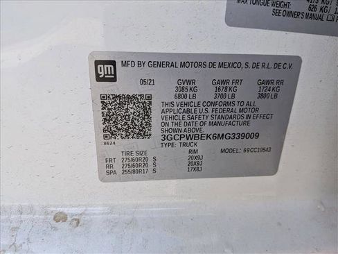 Used 2021 Chevrolet Silverado 1500 Custom w/ Safety Confidence Package image 15