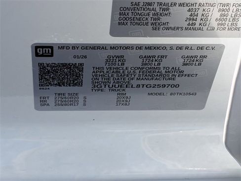 New 2026 GMC Sierra 1500 AT4 w/ AT4 Premium Package image 40