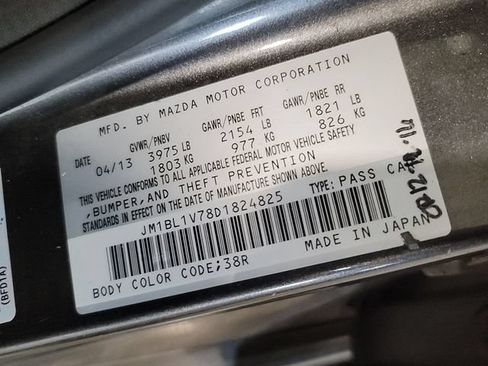 Used 2013 MAZDA MAZDA3 i Touring FWD image 33