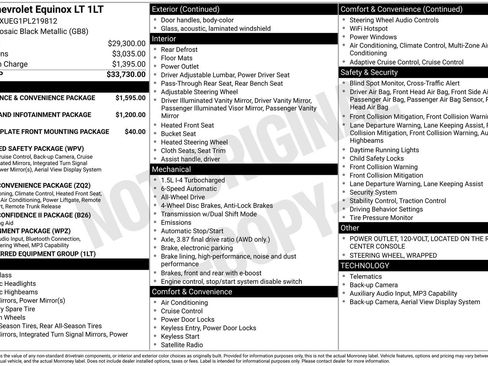 Used 2023 Chevrolet Equinox LT AWD/4WD image 16