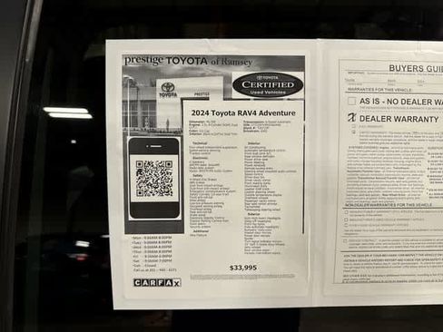 Certified 2024 Toyota RAV4 Adventure AWD/4WD image 13