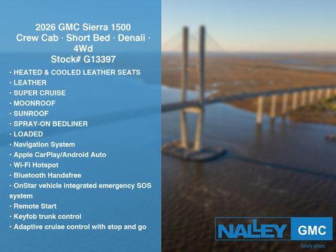 New 2026 GMC Sierra 1500 Denali AWD/4WD image 36