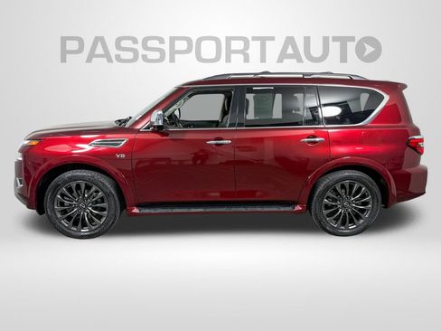 Certified 2021 Nissan Armada Platinum w/ Captain's Chairs Package image 10