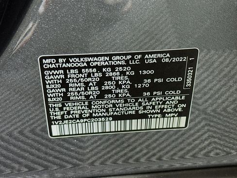 Used 2023 Volkswagen Atlas Cross Sport SE FWD image 38