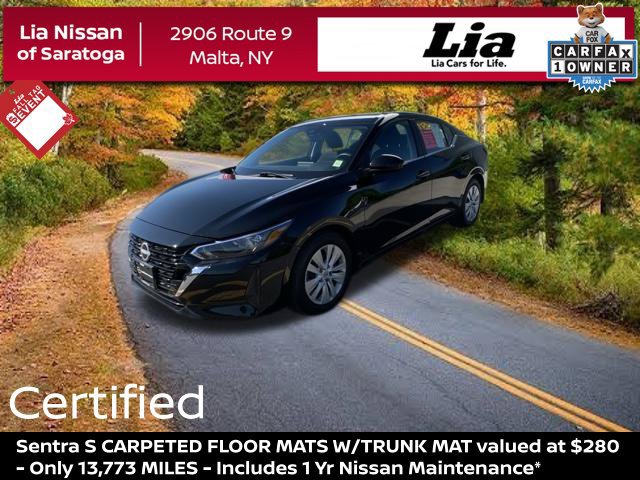 Certified 2025 Nissan Sentra S FWD image 1