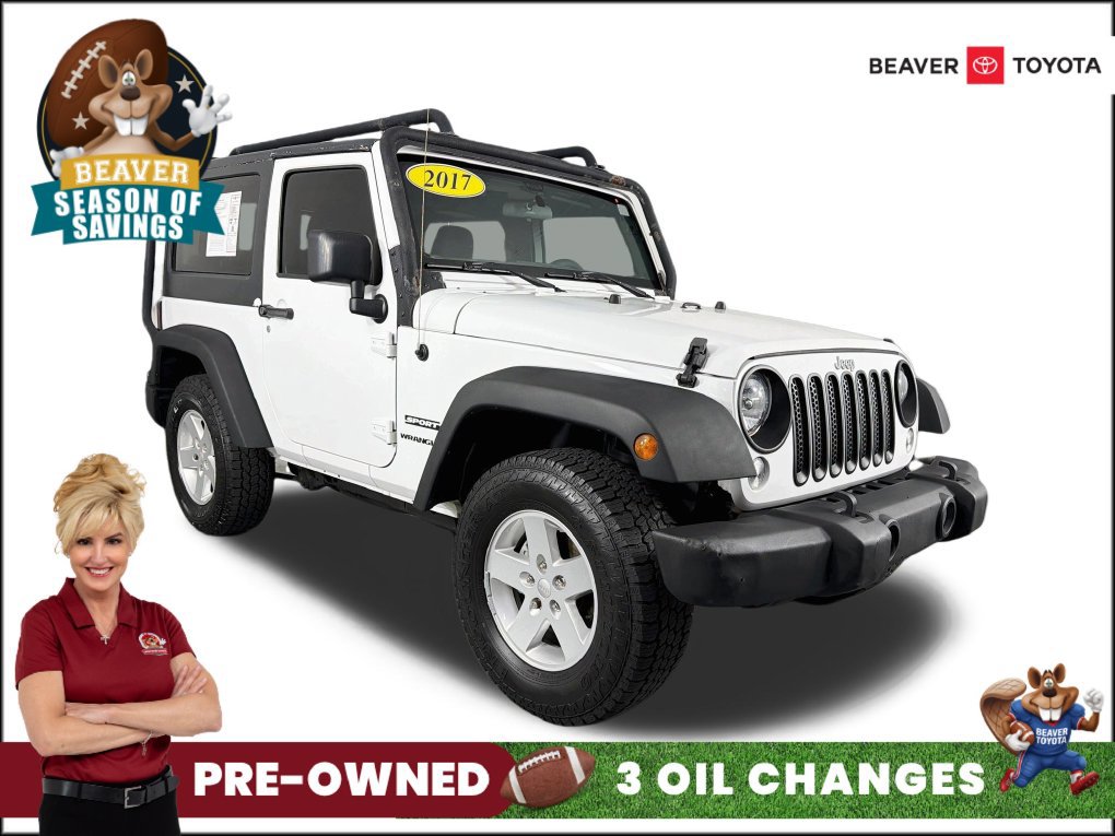 Used 2017 Jeep Wrangler Sport w/ Quick Order Package 24S AWD/4WD image 1