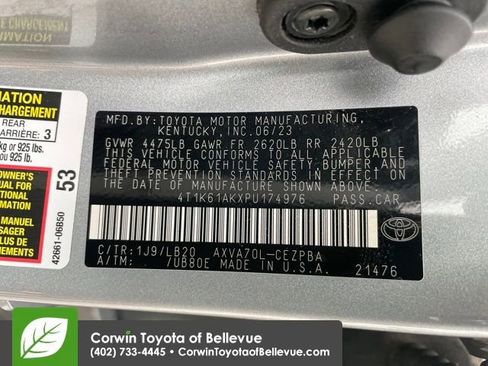 Used 2023 Toyota Camry XSE image 30