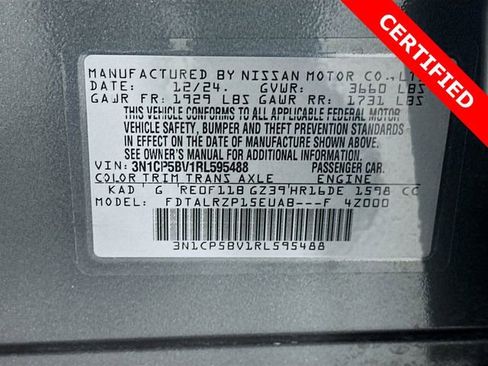 Certified 2024 Nissan Kicks S image 30