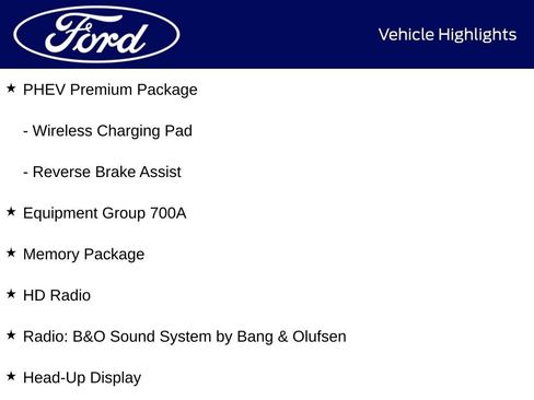 New 2025 Ford Escape Base w/ PHEV Premium Package image 15