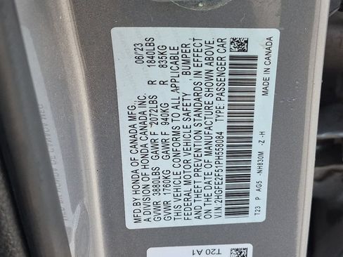 Used 2023 Honda Civic Sport image 27