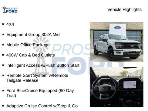 Used 2024 Ford F150 XLT w/ Equipment Group 302A MID AWD/4WD image 5