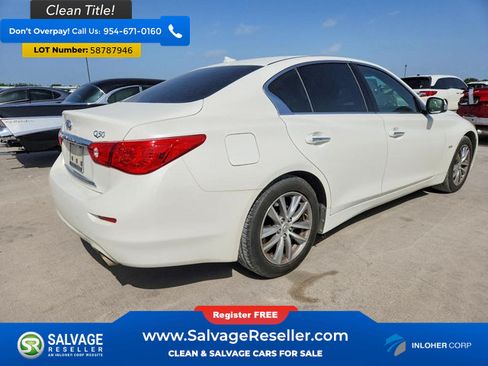 Used 2017 INFINITI Q50 3.0t Premium w/ 3.0T Premium Plus Package RWD image 4