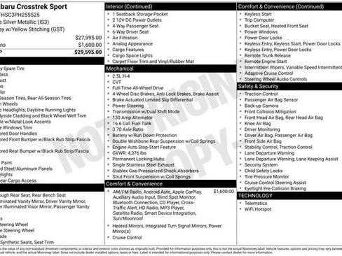 Used 2023 Subaru Crosstrek 2.5i Sport image 27