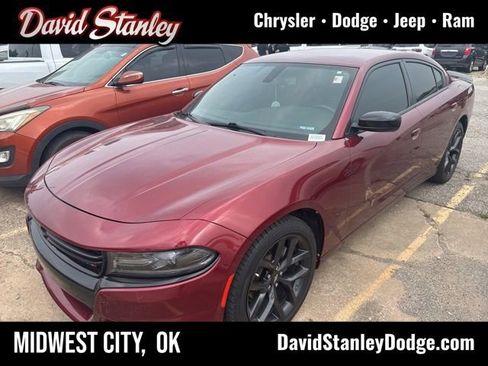 Used 2021 Dodge Charger SXT w/ Blacktop Package RWD image 1