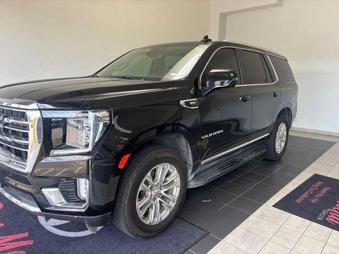 Used 2021 GMC Yukon SLT w/ SLT Luxury Plus Package RWD image 2