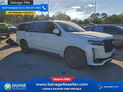 Used 2024 Cadillac Escalade ESV Sport w/ LPO, ONYX Package AWD/4WD image 5