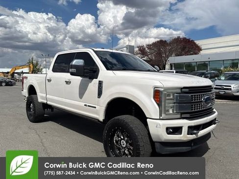 Used 2017 Ford F350 Platinum w/ Platinum Ultimate Package AWD/4WD image 8