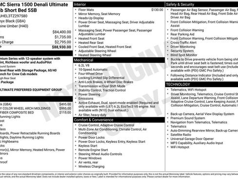 Used 2026 GMC Sierra 1500 Denali Ultimate AWD/4WD image 4
