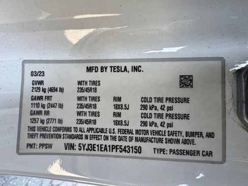 Used 2023 Tesla Model 3 Standard Range RWD image 23