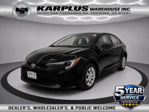Used 2021 Toyota Corolla LE w/ Carpet Mat Package (TMS) FWD image 1