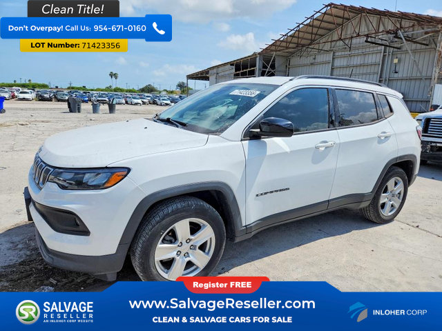 Used 2022 Jeep Compass Latitude FWD image 1