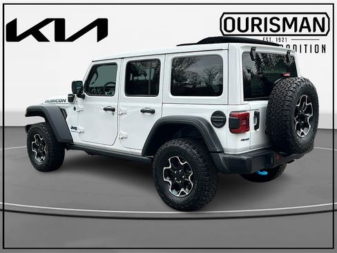 Used 2023 Jeep Wrangler Unlimited Rubicon 4xe w/ Steel Bumper Group image 3
