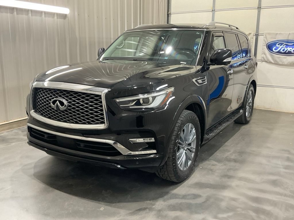 Used 2022 INFINITI QX80 Luxe w/ Cargo Package AWD/4WD image 4