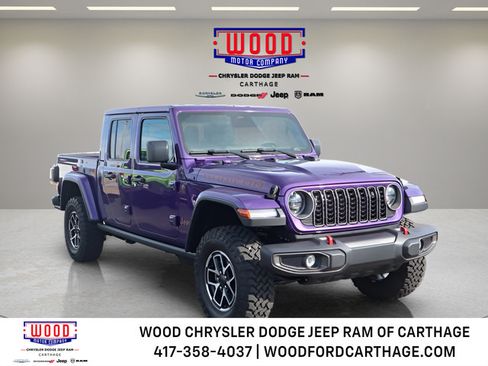 New 2026 Jeep Gladiator Rubicon w/ Steel Power Dome Hood Package AWD/4WD image 1