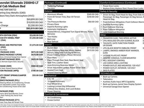 Used 2024 Chevrolet Silverado 2500 LT w/ True North Edition AWD/4WD image 13