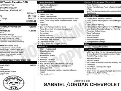 Used 2026 GMC Terrain Elevation w/ Elevation Premium Package