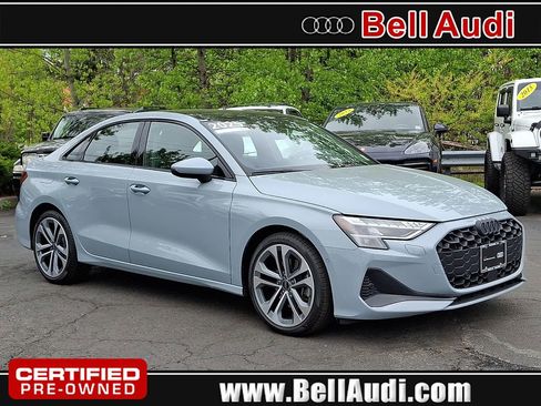 Certified 2025 Audi A3 2.0T Premium w/ Black Optic Package AWD/4WD image 1