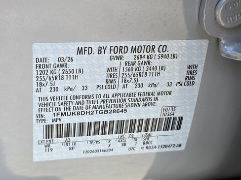 New 2026 Ford Explorer Active AWD/4WD image 32