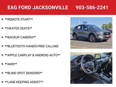 Used 2025 Ford Escape ST-Line Select AWD/4WD image 4
