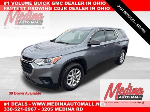 Used 2020 Chevrolet Traverse LS w/ LPO, Floor Liner Package FWD image 1