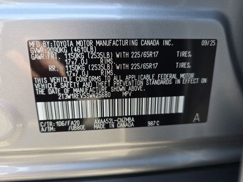 Used 2025 Toyota RAV4 XLE w/ Convenience Package image 38