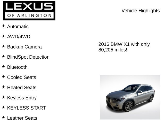 Used 2016 BMW X1 xDrive28i AWD/4WD image 8