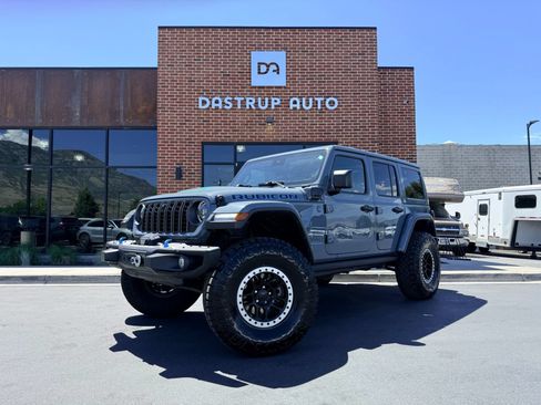 Used 2024 Jeep Wrangler Unlimited Rubicon 4xe AWD/4WD image 1