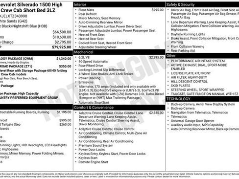 New 2026 Chevrolet Silverado 1500 High Country w/ Technology Package AWD/4WD image 4
