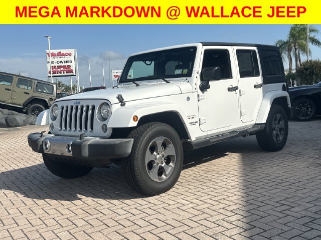 Used 2017 Jeep Wrangler Unlimited Sahara w/ Connectivity Group AWD/4WD image 2