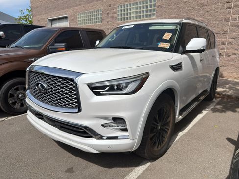 Used 2023 INFINITI QX80 Luxe w/ Cargo Package AWD/4WD image 1