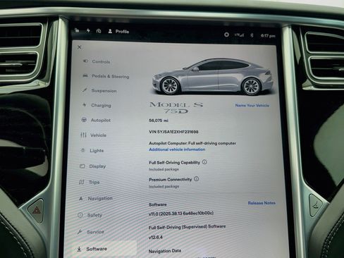 Used 2017 Tesla Model S 75D AWD/4WD image 8